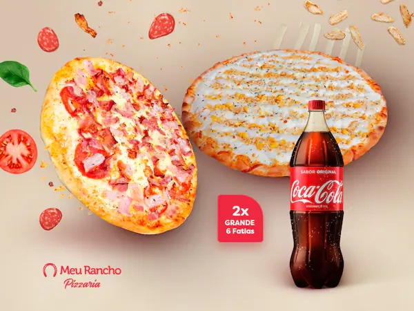 PIZZA DO DIA) MISTA GR COM REFRI 1,5 LITROS:::: Papa Pizza Cachoeiro :: Papa  Pizza Cachoeiro